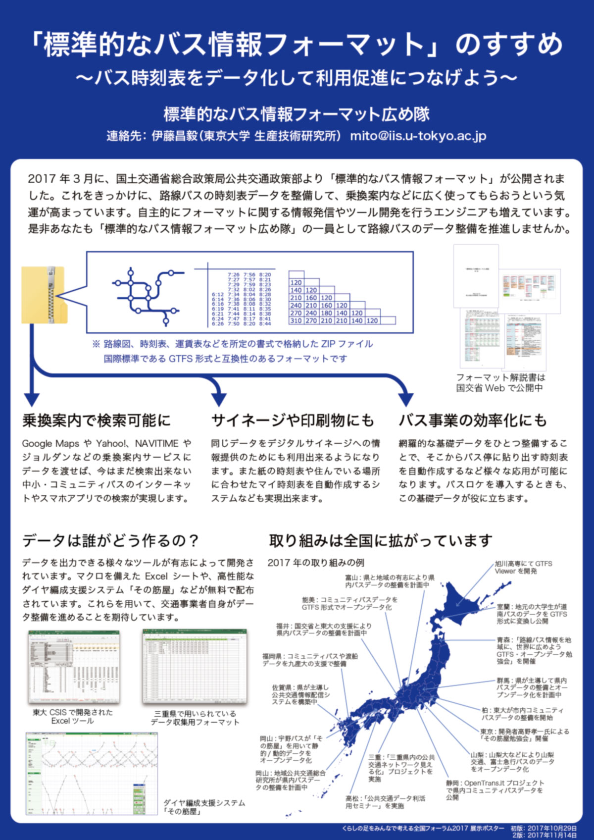 標準 的 コレクション な バス 情報 フォーマット